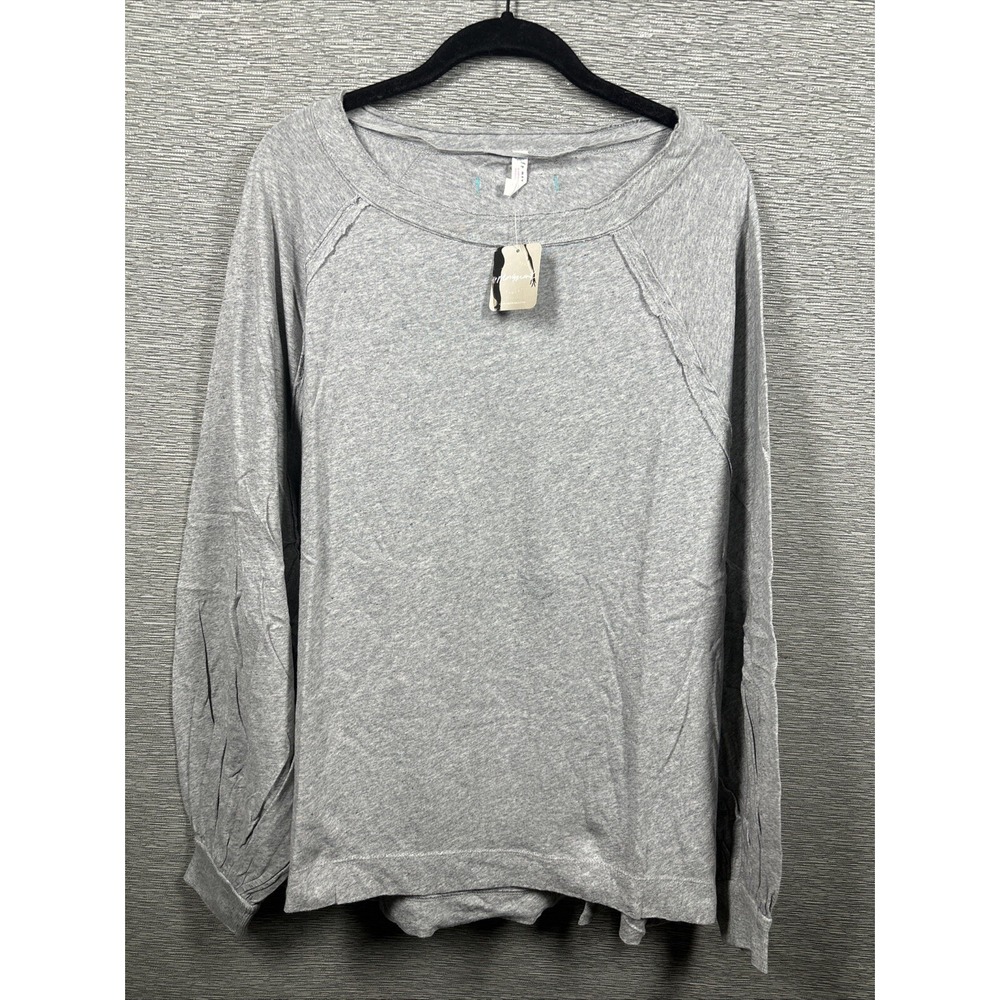 Free People Movement Womens Gray - Size XS - Shes Everything Long Sleeve‎ NEW